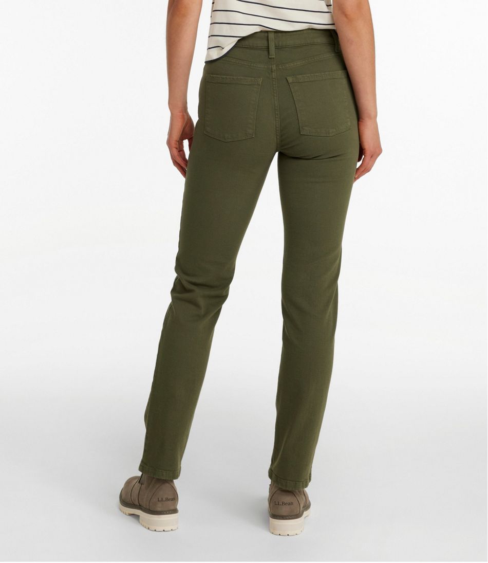Women's True Shape Jeans, High-Rise Straight-Leg Colors / L.L.Bean