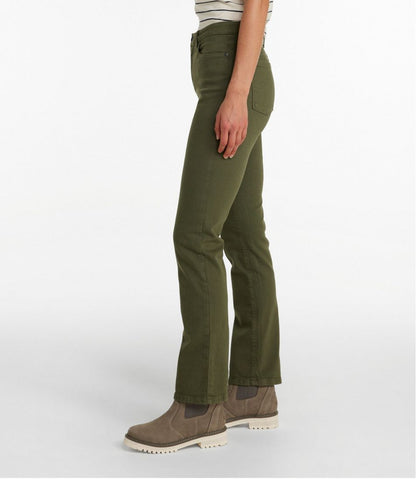 Women's True Shape Jeans, High-Rise Straight-Leg Colors / L.L.Bean