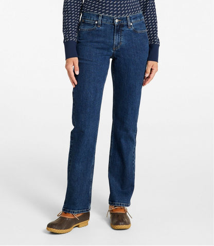 Women's 207 Vintage Jeans, Mid-Rise Relaxed Straight-Leg / L.L.Bean