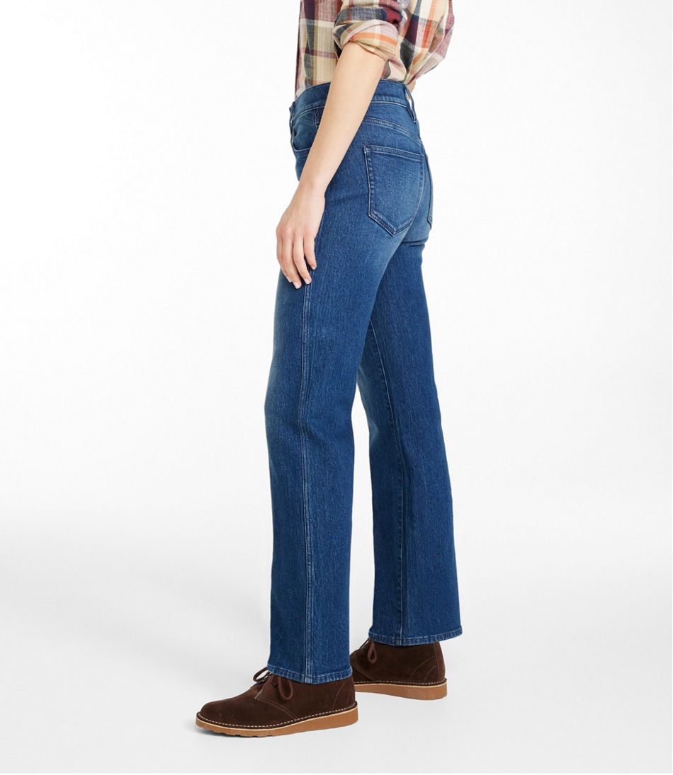 Women's Signature Original Jeans, High-Rise Straight-Leg / L.L.Bean