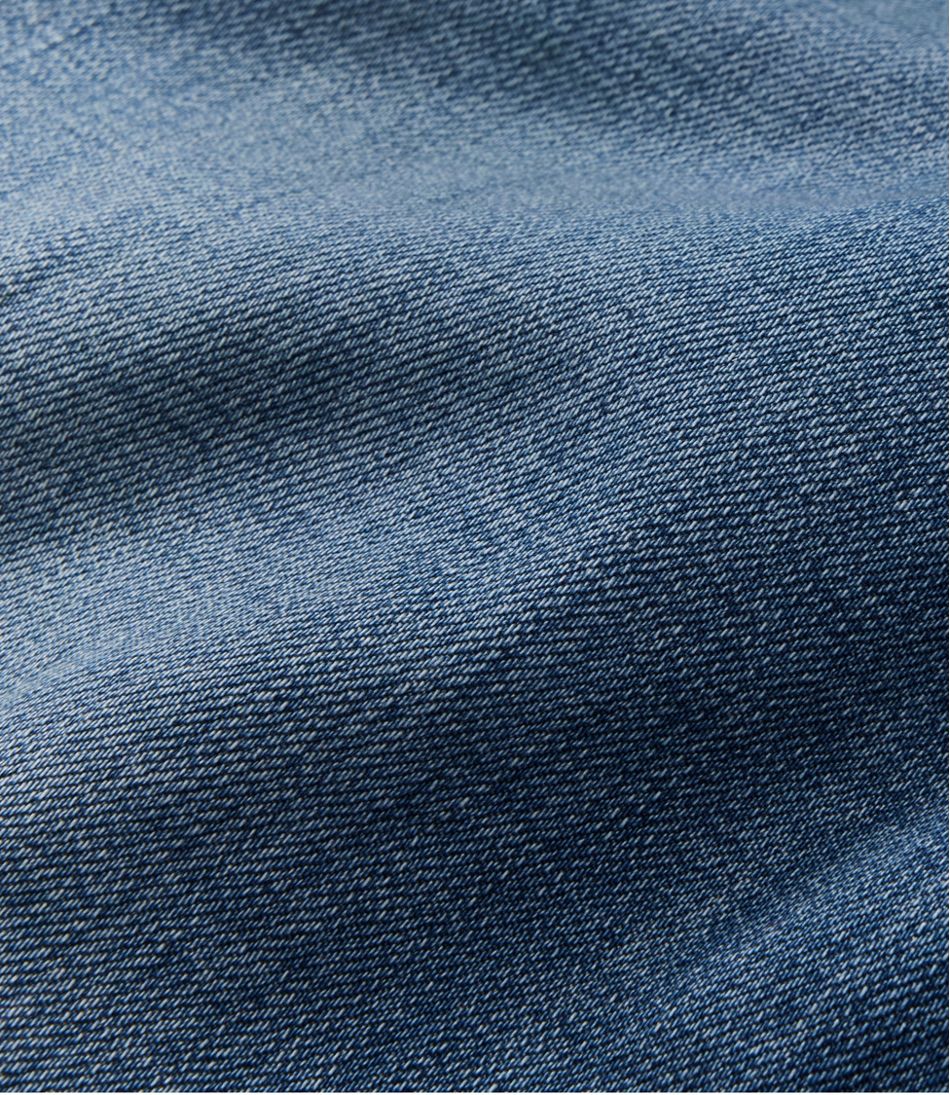 Women's Signature Organic Denim Boyfriend Jeans, Low-Rise Straight-Leg / L.L.Bean