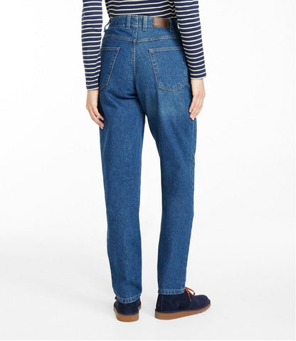 Women's Double L® Jeans, Ultra High-Rise Comfort Waist Tapered Leg / L.L.Bean