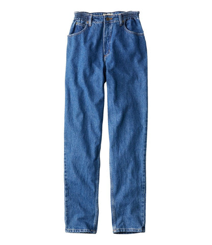 Women's Double L® Jeans, Ultra High-Rise Comfort Waist Tapered Leg / L.L.Bean