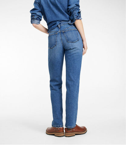 Women's 207 Vintage Jeans, High-Rise Straight-Leg / L.L.Bean