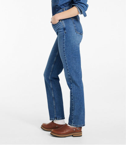 Women's 207 Vintage Jeans, High-Rise Straight-Leg / L.L.Bean