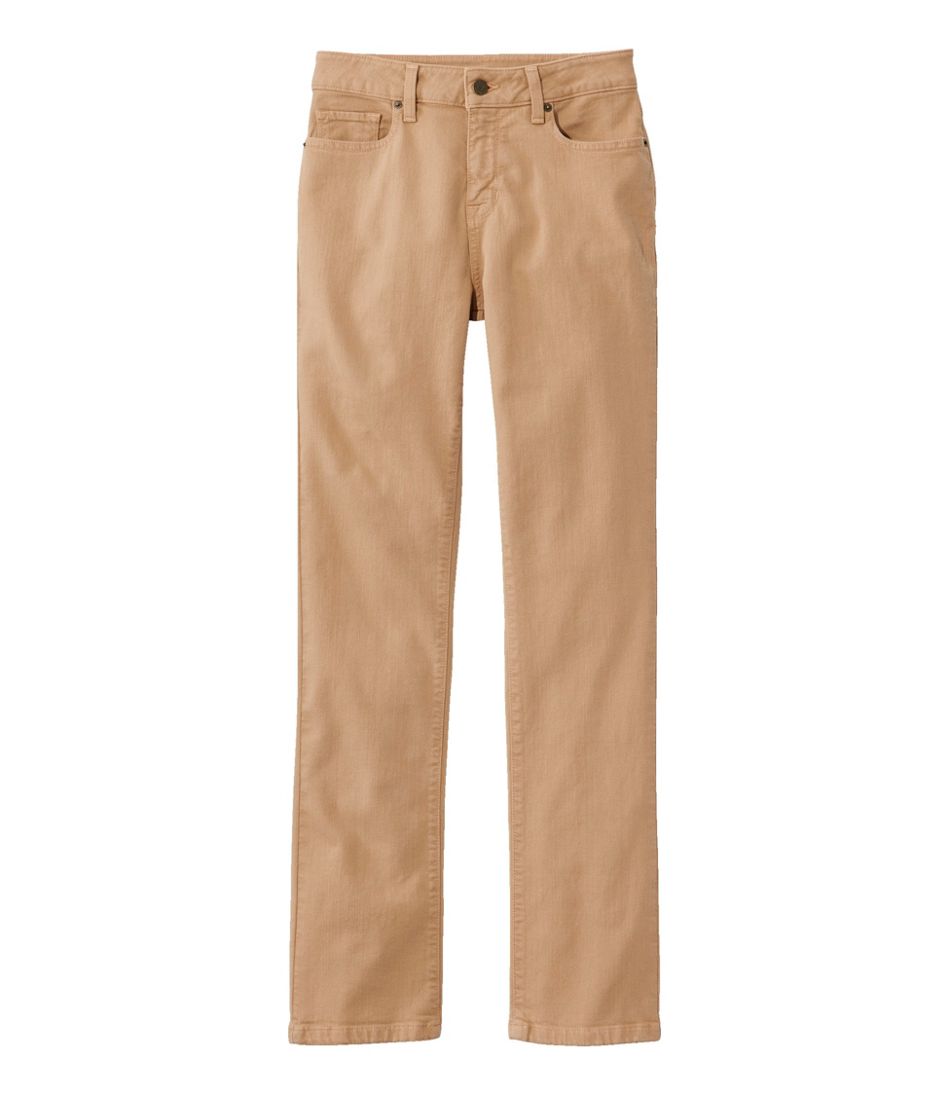 Women's True Shape Jeans, High-Rise Slim-Leg Colors / L.L.Bean