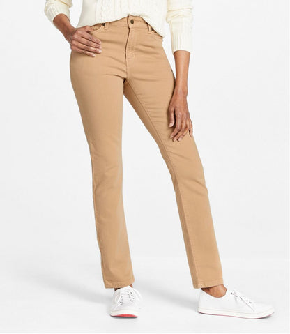 Women's True Shape Jeans, High-Rise Slim-Leg Colors / L.L.Bean