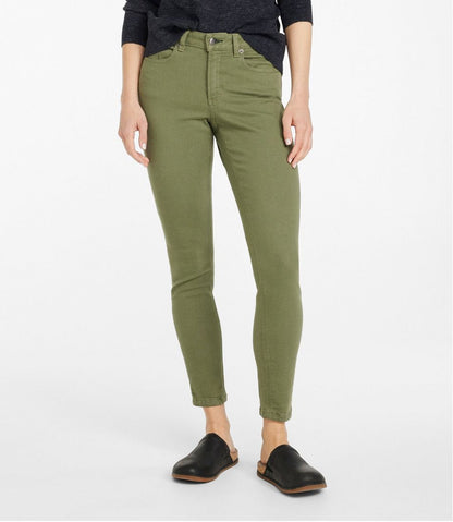 Women's BeanFlex®Jeans, High-Rise Slim-Leg Ankle Color / L.L.Bean