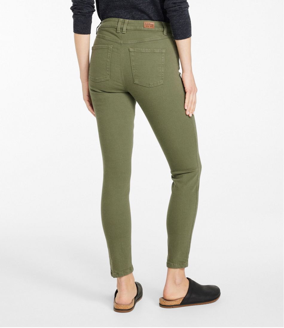 Women's BeanFlex®Jeans, High-Rise Slim-Leg Ankle Color / L.L.Bean