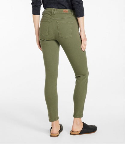 Women's BeanFlex®Jeans, High-Rise Slim-Leg Ankle Color / L.L.Bean