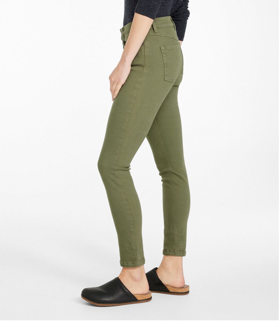 Women's BeanFlex®Jeans, High-Rise Slim-Leg Ankle Color / L.L.Bean
