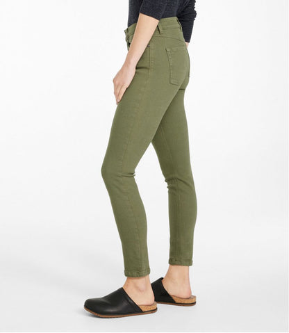 Women's BeanFlex®Jeans, High-Rise Slim-Leg Ankle Color / L.L.Bean