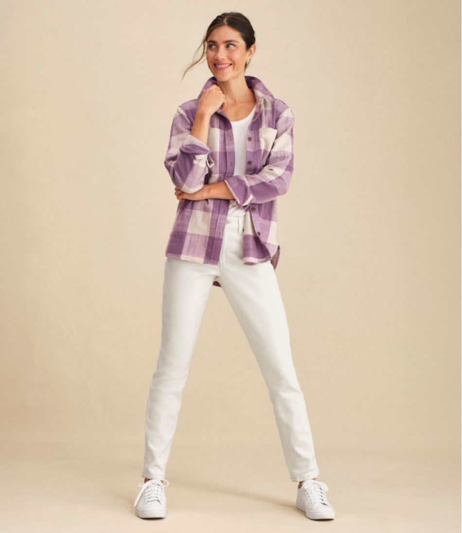 Women's BeanFlex®Jeans, High-Rise Slim-Leg Ankle Color / L.L.Bean