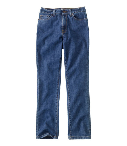 Women's True Shape Jeans, High-Rise Slim-Leg Ankle / L.L.Bean