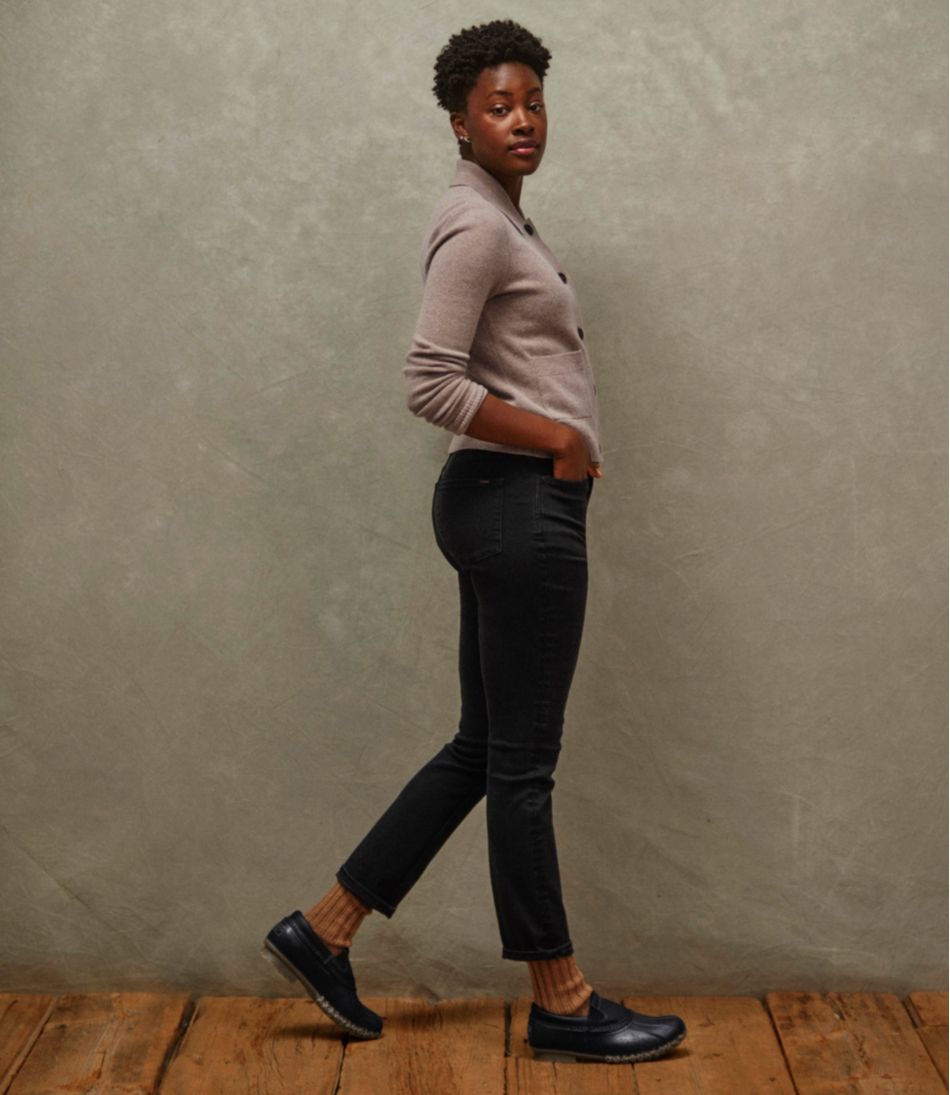 Women's Signature Super Stretch Jeans, High-Rise Skinny-Leg Ankle / L.L.Bean