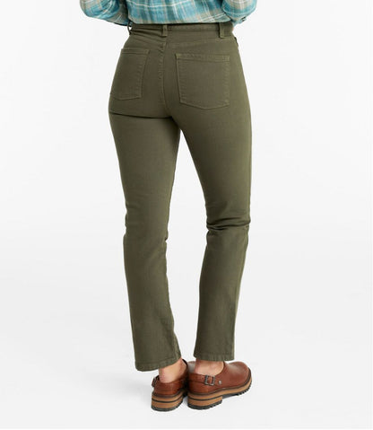 Women's True Shape Jeans, High-Rise Slim-Leg Ankle Colors / L.L.Bean