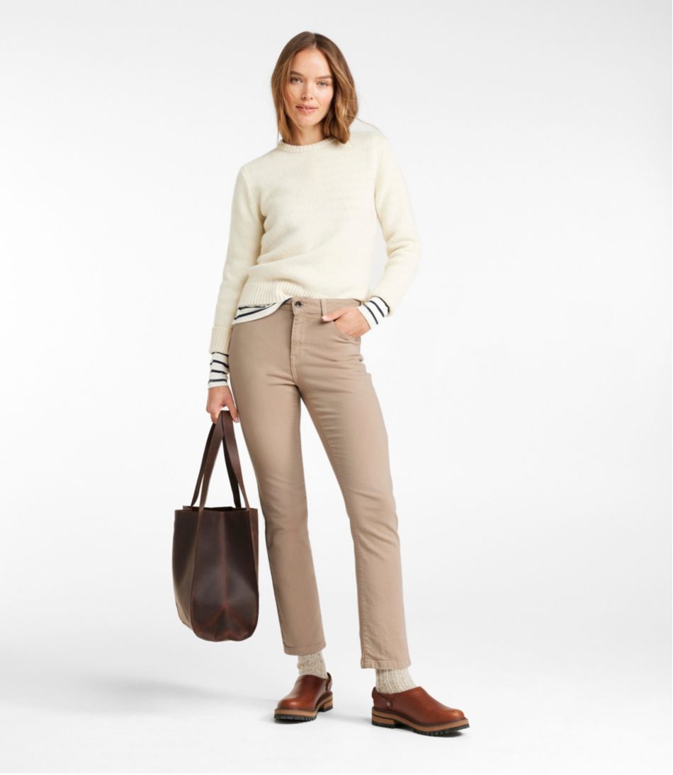 Women's True Shape Jeans, High-Rise Slim-Leg Ankle Colors / L.L.Bean