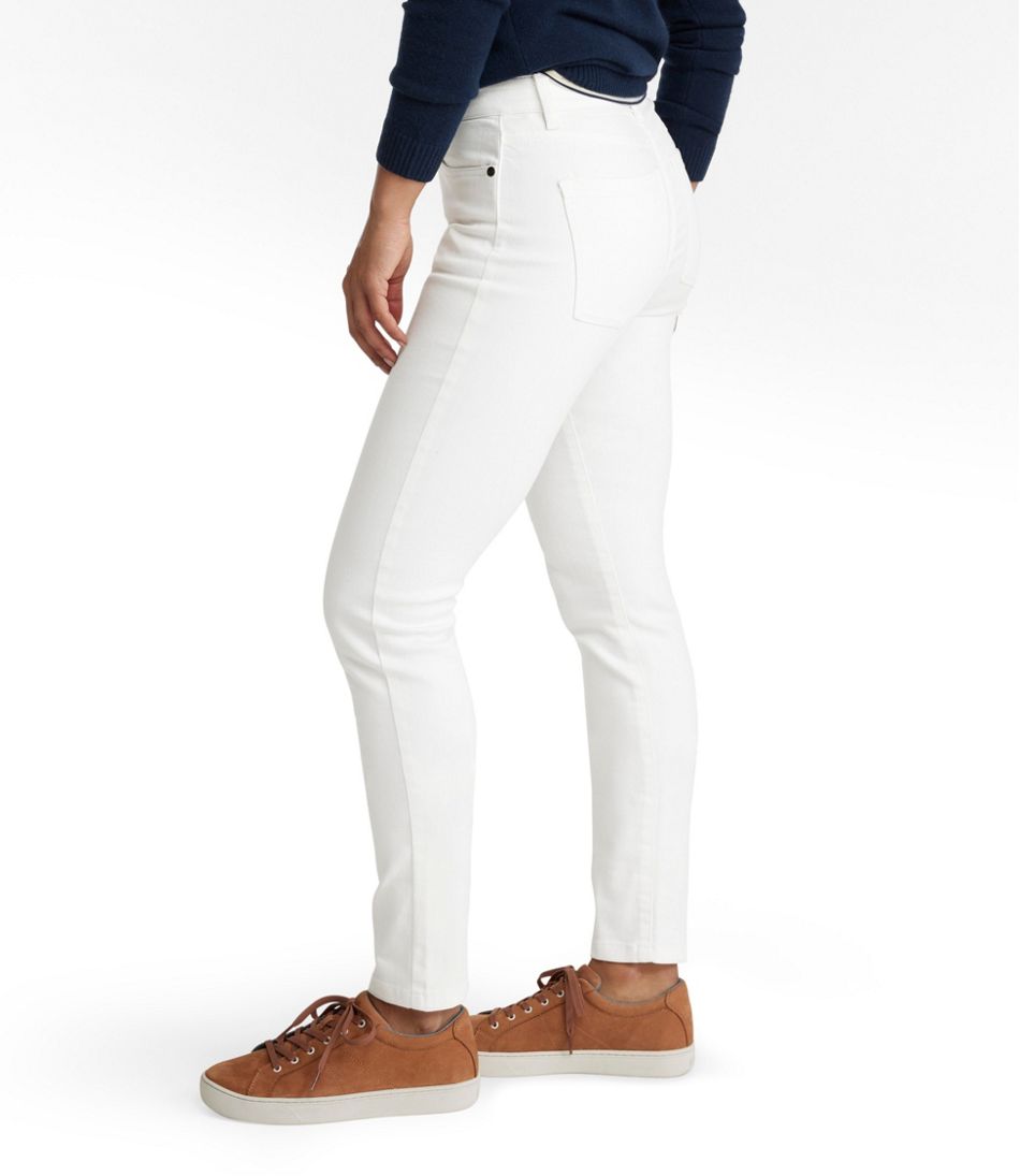 Women's True Shape Jeans, High-Rise Skinny-Leg Colors / L.L.Bean