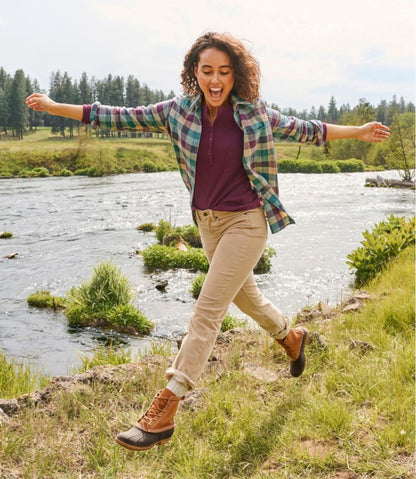 Women's BeanFlex Five-Pocket Corduroy Pants, Mid-Rise Straight-Leg / L.L.Bean