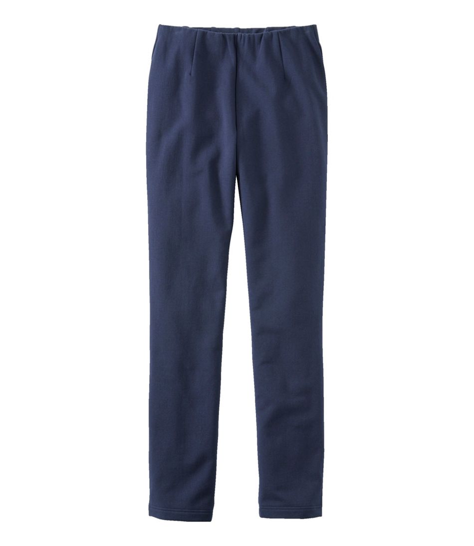 Women's Perfect Fit Pants, Fleece-Backed Slim-Leg / L.L.Bean
