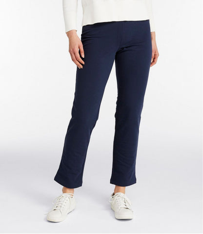 Women's Perfect Fit Pants, Fleece-Backed Slim-Leg / L.L.Bean