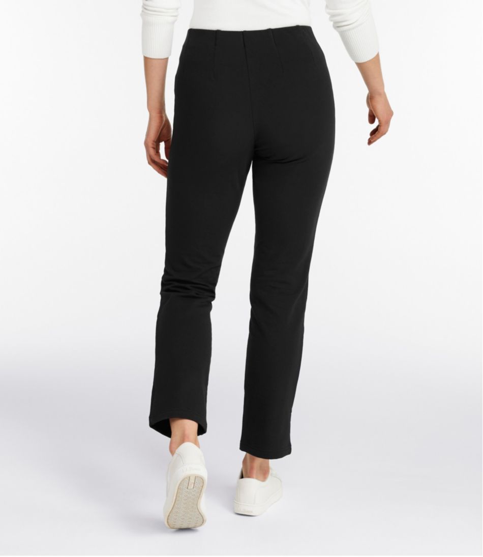 Women's Perfect Fit Pants, Fleece-Backed Slim-Leg / L.L.Bean