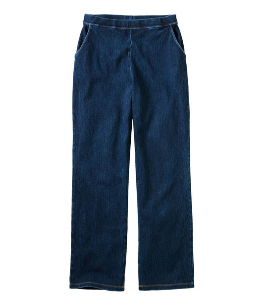 Women's Perfect Fit Pants, Denim Straight-Leg / L.L.Bean
