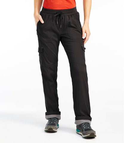 Women's Vista Camp Pants, Straight-Leg Fleece-Lined / L.L.Bean