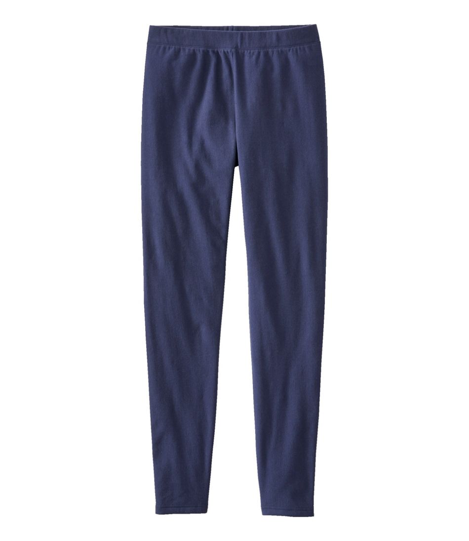 Women's Perfect Fit Pants, Fleece-Backed Leggings / L.L.Bean
