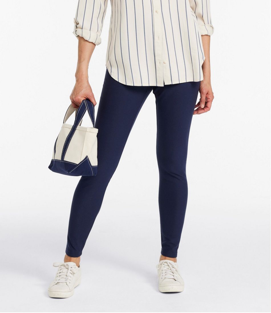 Women's Perfect Fit Pants, Fleece-Backed Leggings / L.L.Bean