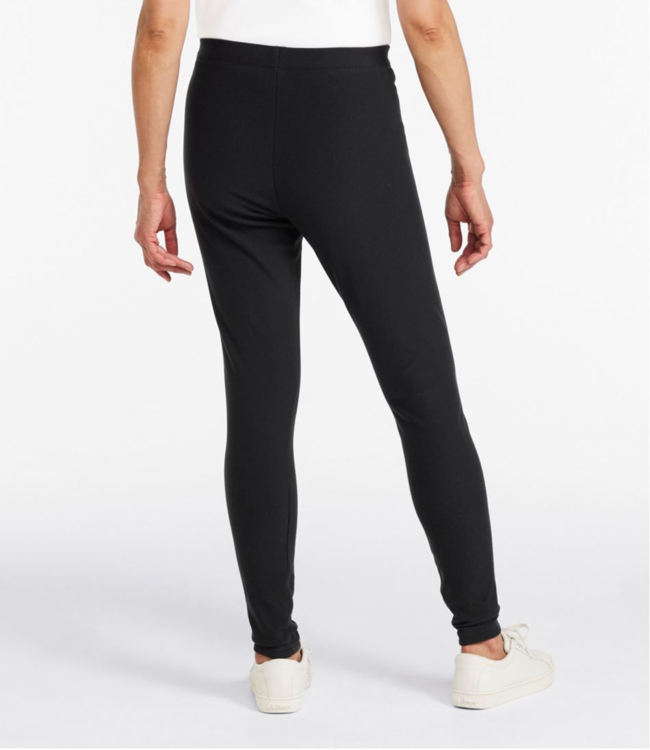 Women's Perfect Fit Pants, Fleece-Backed Leggings / L.L.Bean