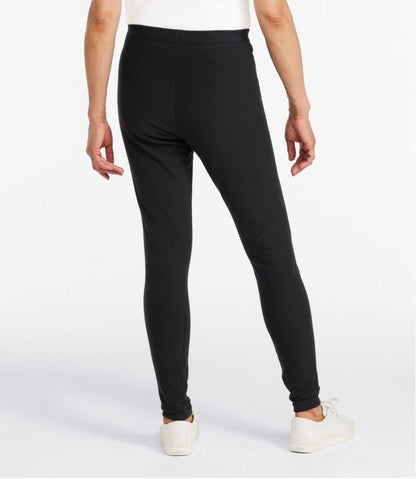 Women's Perfect Fit Pants, Fleece-Backed Leggings / L.L.Bean