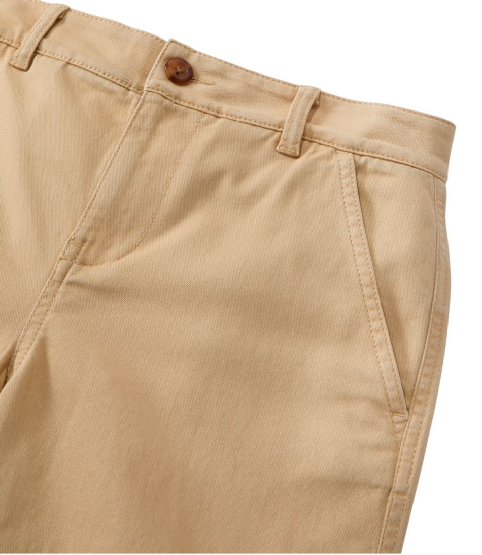 Women's Comfort Stretch Pants, Mid-Rise Wide-Leg Chino / L.L.Bean