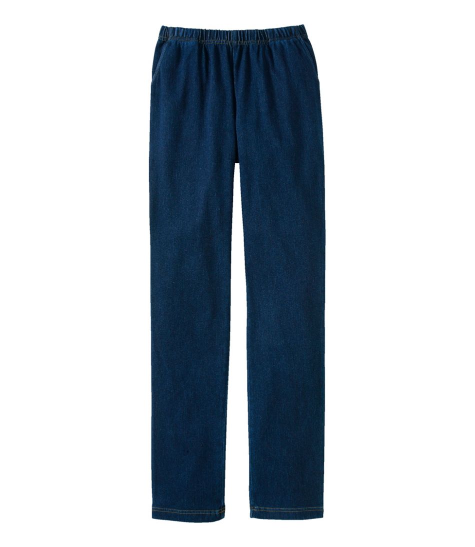Women's Perfect Fit Pants, Denim Original Tapered Leg / L.L.Bean
