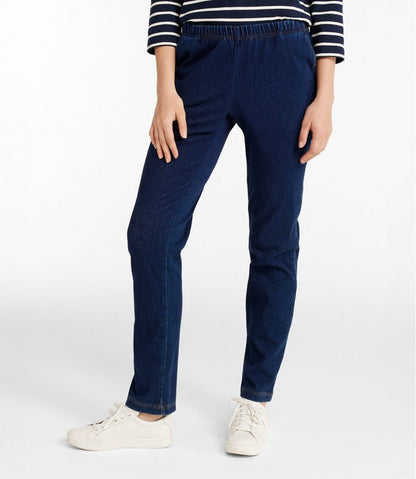 Women's Perfect Fit Pants, Denim Original Tapered Leg / L.L.Bean