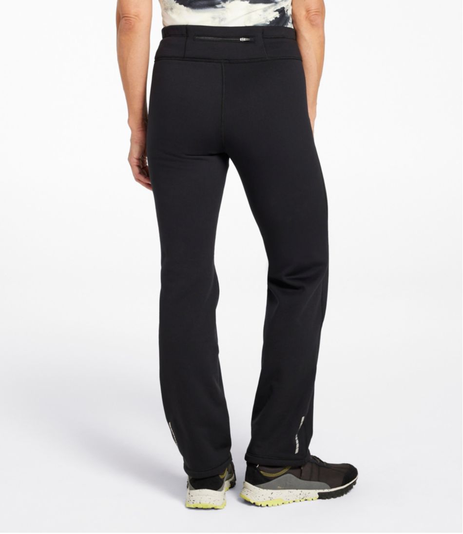 Women's PrimaLoft ThermaStretch Fleece Pants, Mid-Rise Straight-Leg / L.L.Bean