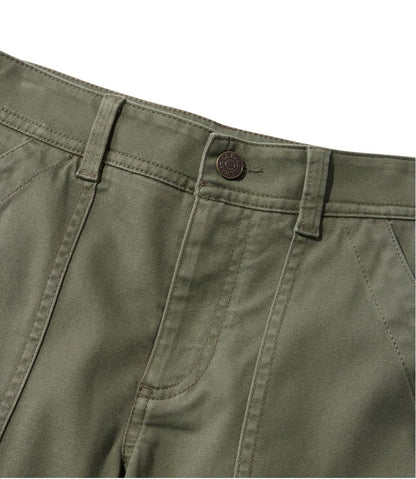 Women's Comfort Stretch Pants, Mid-Rise Straight-Leg Cargo / L.L.Bean