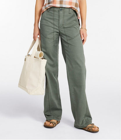 Women's Signature Utility Pants, High-Rise Wide-Leg / L.L.Bean