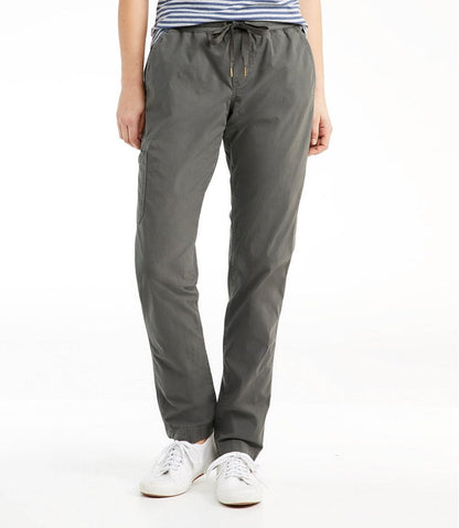 Women's Stretch Ripstop Pull-On Pants, Slim-Leg / L.L.Bean