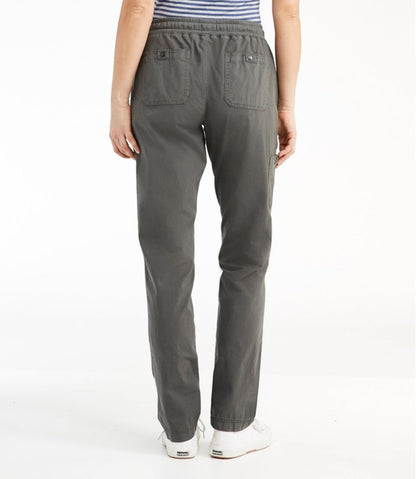Women's Stretch Ripstop Pull-On Pants, Slim-Leg / L.L.Bean