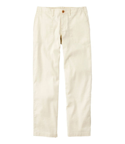 Women's Comfort Stretch Cotton/Linen Pants, High-Rise Ankle / L.L.Bean