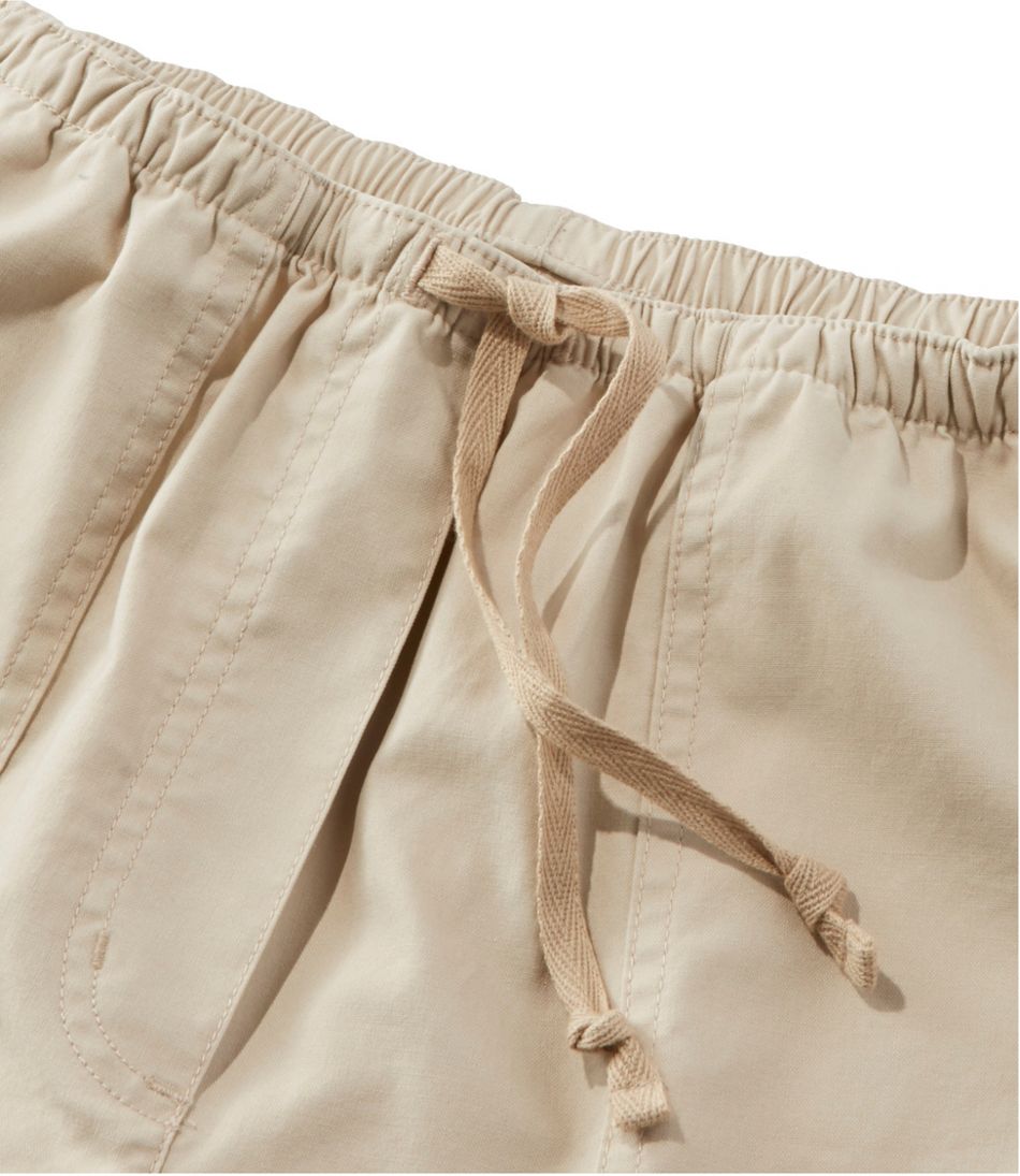 Women's Sunwashed Canvas Pants, High-Rise Straight-Leg / L.L.Bean