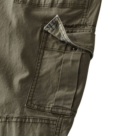 Women's Stretch Canvas Cargo Pants, Mid-Rise Straight-Leg / L.L.Bean