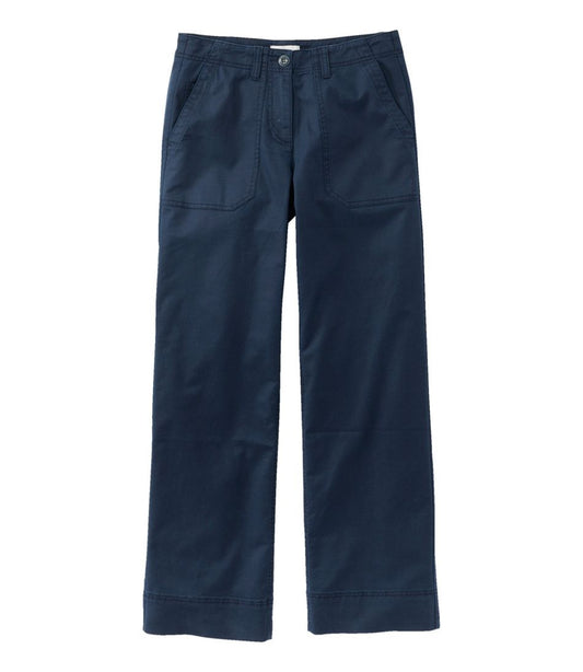 Women's Signature Utility Pants, Mid-Rise Wide-Leg Ankle-Length / L.L.Bean