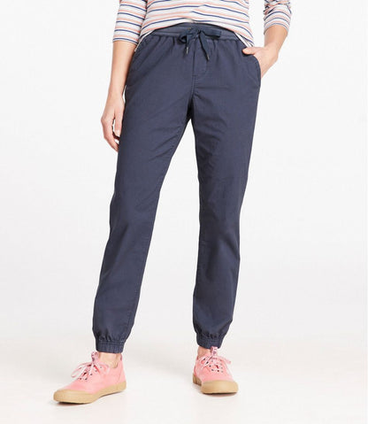 Women's Stretch Ripstop Pull-On Pants, Slim-Leg Jogger / L.L.Bean