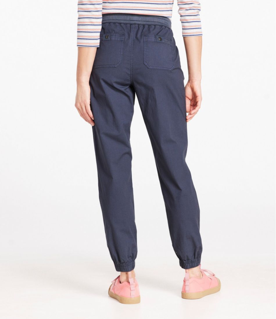 Women's Stretch Ripstop Pull-On Pants, Slim-Leg Jogger / L.L.Bean