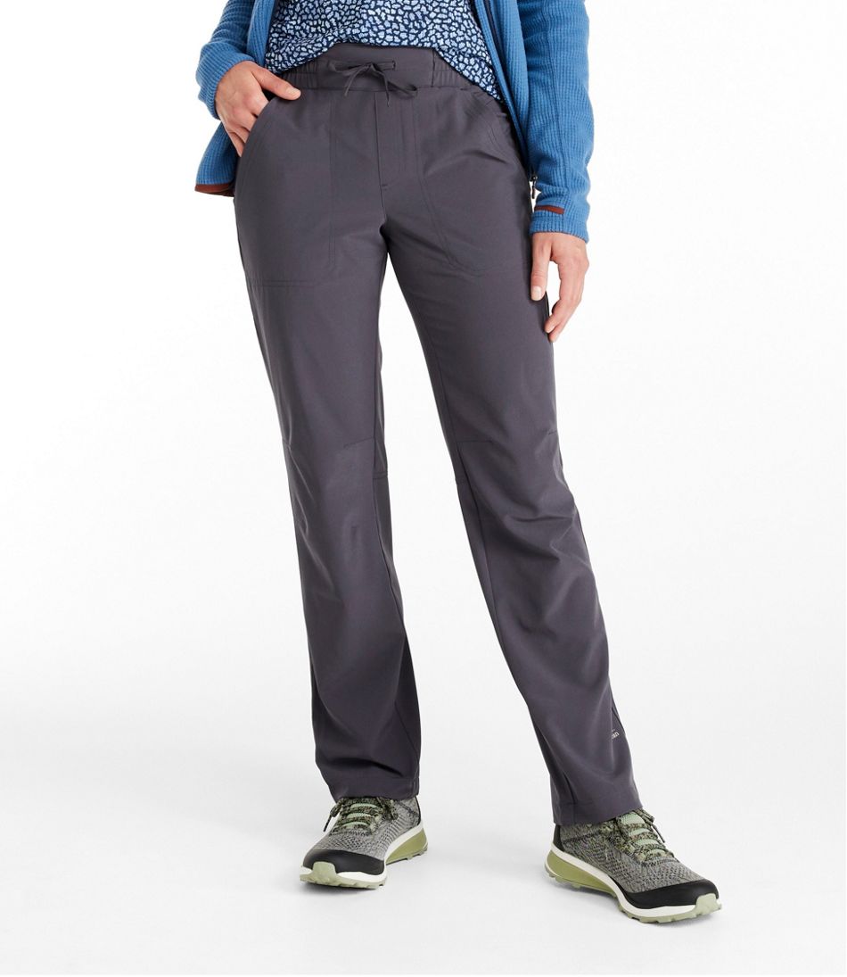 Women's VentureStretch Trail Pants, Mid-Rise Straight-Leg / L.L.Bean