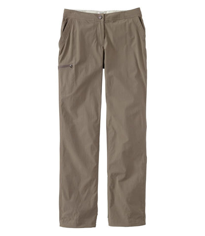 Women's Water-Repellent Comfort Trail Pants, Mid-Rise Straight-Leg / L.L.Bean