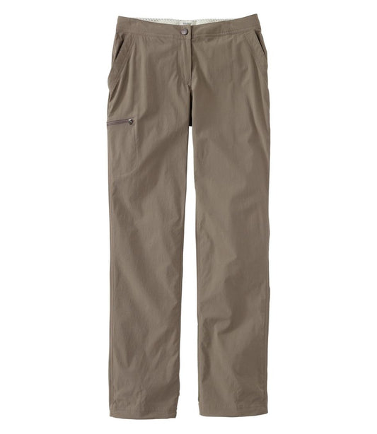 Women's Water-Repellent Comfort Trail Pants, Mid-Rise Straight-Leg / L.L.Bean