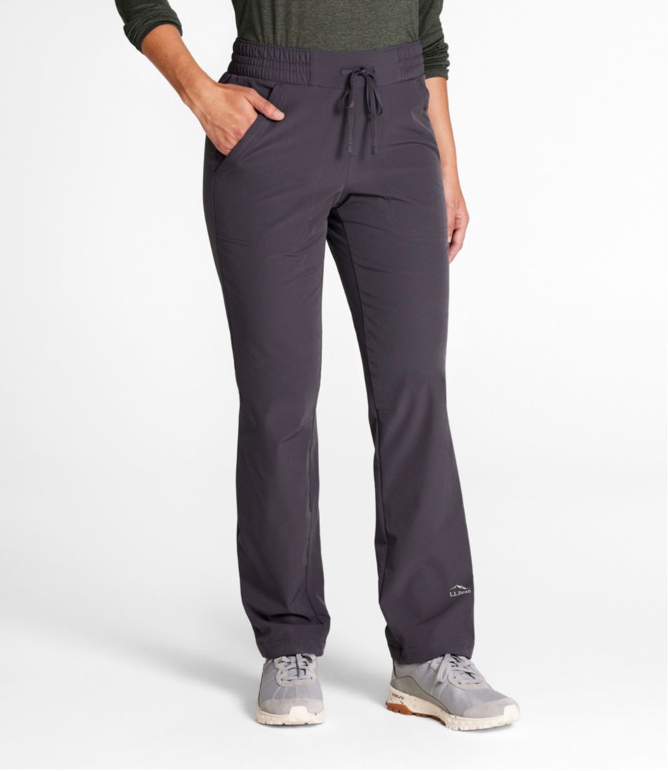 Women's VentureStretch Trail Pants, Brushed-Back Straight-Leg / L.L.Bean